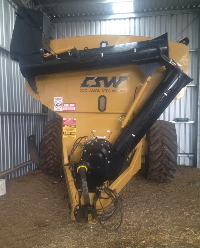 Coolamon steelworks 18t chaser Bin For Sale AS NEW! Machinery